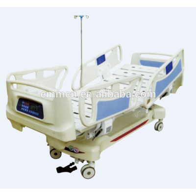 Hospital Bed White Steel Sets FIVE FUNCTION LINEAR LIFTING ADVANCED ELECTRIC BED